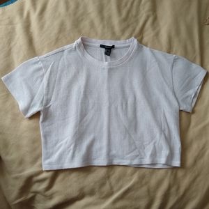 Baby pink crop top Forever 21